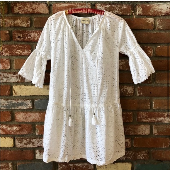 Playa Lucila Eyelet Coverup - Picture 1 of 7